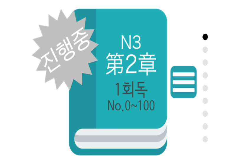 JLPT N3 독학 / 2025년 7월 시험 후기
