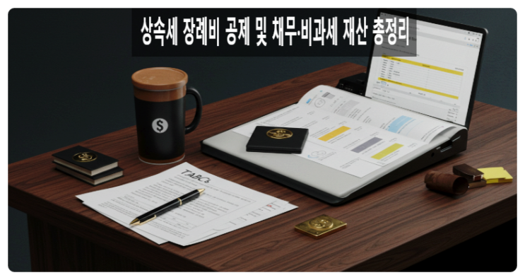  2025년 상속세 장례비 공제 및 채무·비과세 재산 총정리 (실무 기준 완벽 반영)