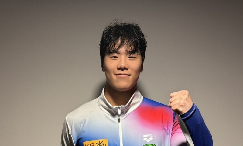 지유찬, 아시아 신기록으로 세계선수권 자유형 50m 결승 진출…한국 수영 새 역사