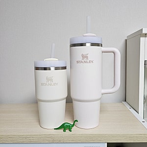 스탠리 퀜처 텀블러 887 로즈쿼츠 & 591 크림 and 애쉬