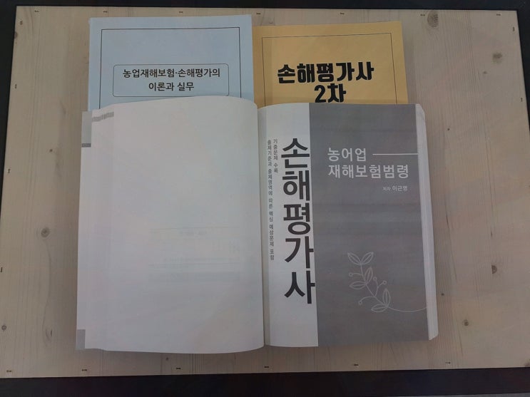  엘로드에듀에서 배운 손해평가사2차교재로 성장하는 중입니다