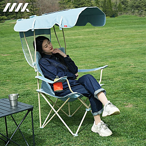 그늘막 캠핑의자 여름 캠핑 필수 아이템으로 인기 급상승