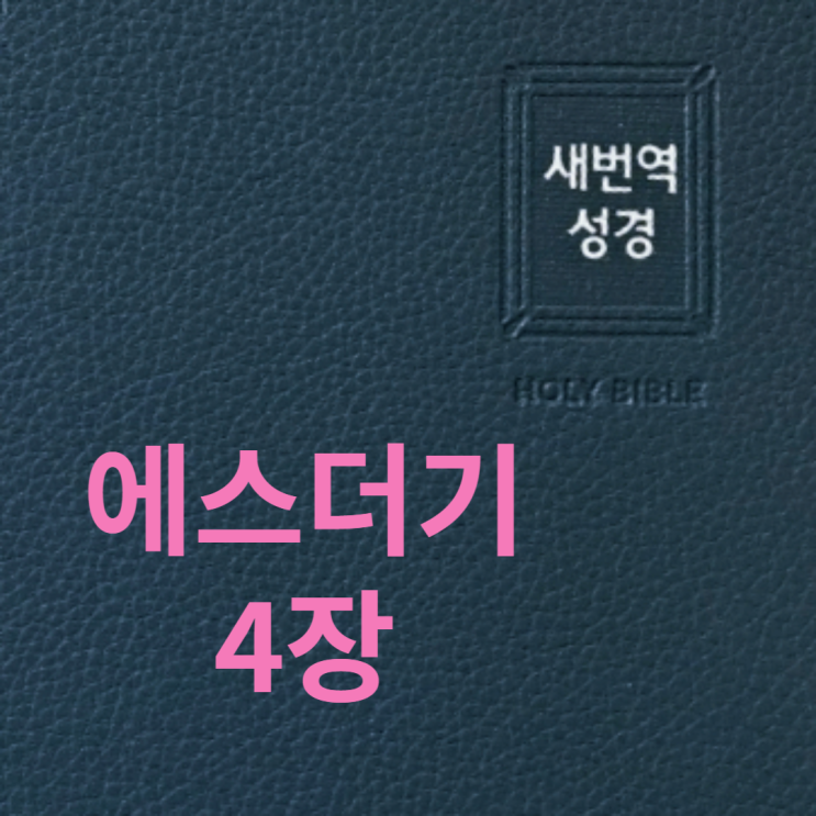  에스더기 4장