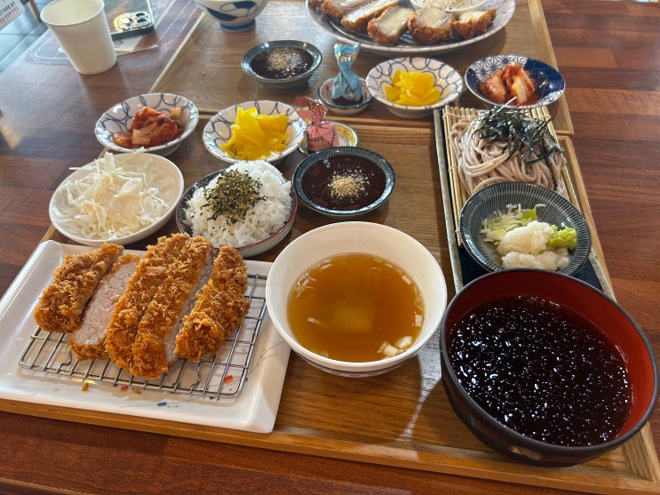  수원 호매실 돈까스 & 냉모밀 맛집 '호담정' | 주차꿀팁, 메뉴, 민생회복소비쿠폰 사용 가능