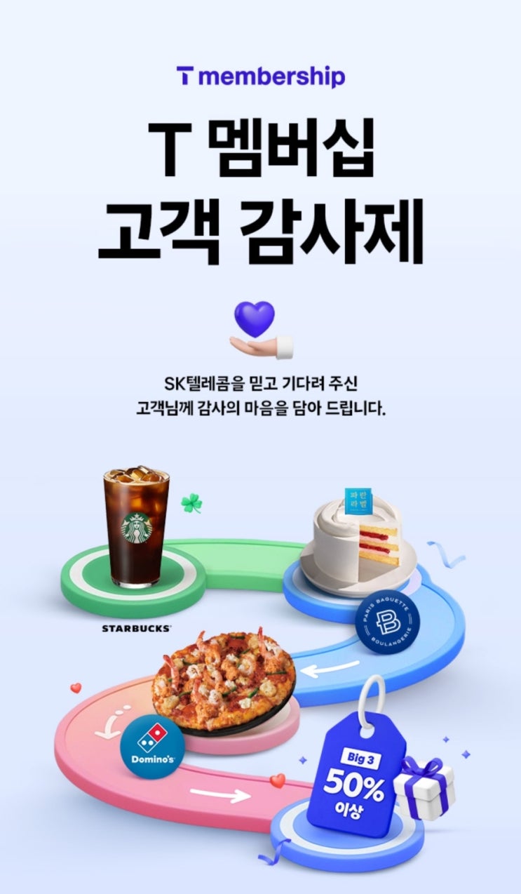  SKT 고객감사패키지 총정리 : 요금할인, 데이터, 멤버십 혜택, 미성년자 신청 방법