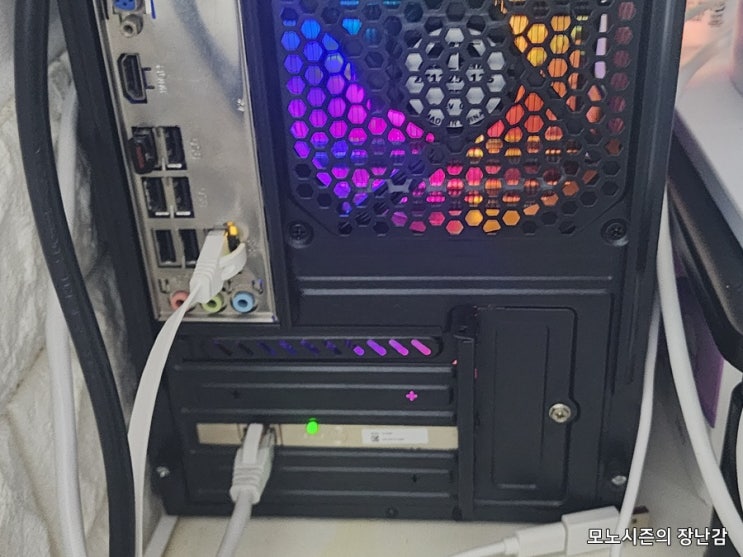  자작 NAS 링크 어그리게이션: AVIVE 고급형 UTP 5m CAT6 그레이 랜선 케이블