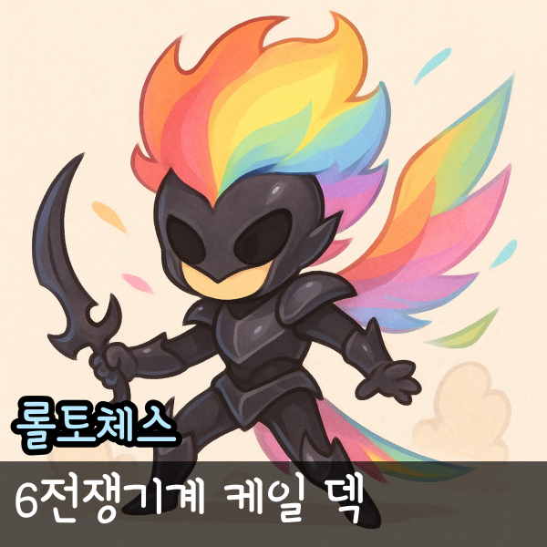  롤토체스 시즌15 6전쟁기계 케일 덱, 롤체 공략 자크 파워업