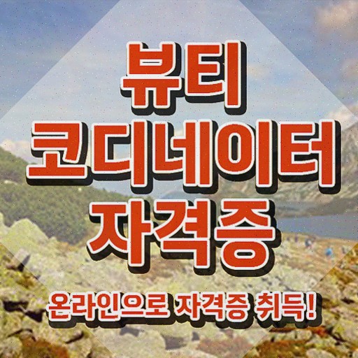  뷰티스타일리스트학과 , 뷰티코디네이터 자격증 온라인으로 취득한 방법 준비했어요