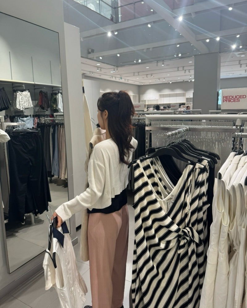 청주 지웰시티 ZARA, H&M, 미쏘 여름옷 쇼핑