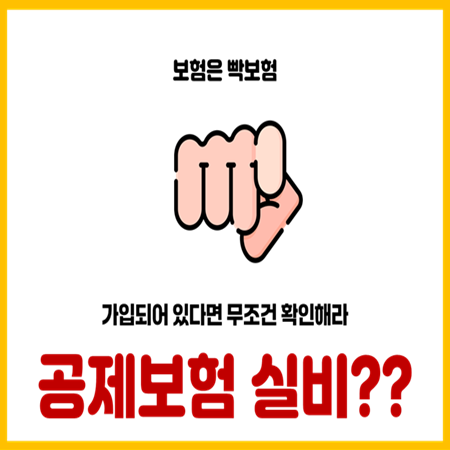  공제 실비 실손보험 가입하면 절대 안되는 이유