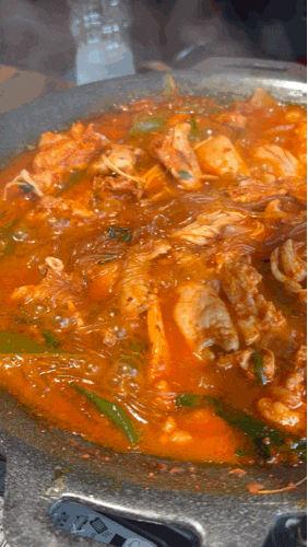  첨단 맛집 산장웅계 첨단점 닭갈비곱창전골 쌍암공원 점심