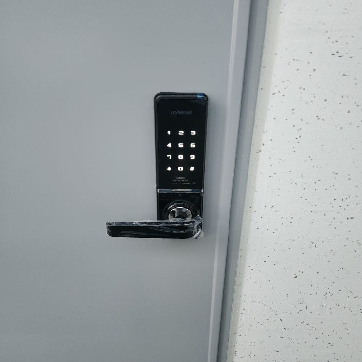  김포 구래동열쇠 출장 리브타워 오피스 전용 도어락 설치 사례