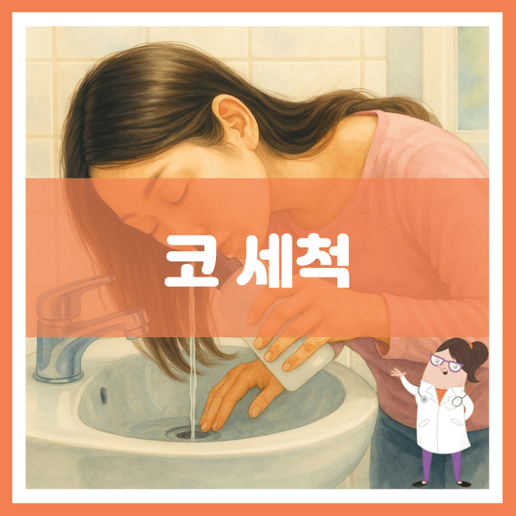  코 세척 효능 부작용 사용방법