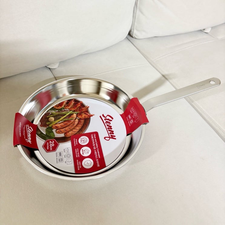  스테니 무연마제 스텐팬:) 인덕션후라이팬 사용후기
