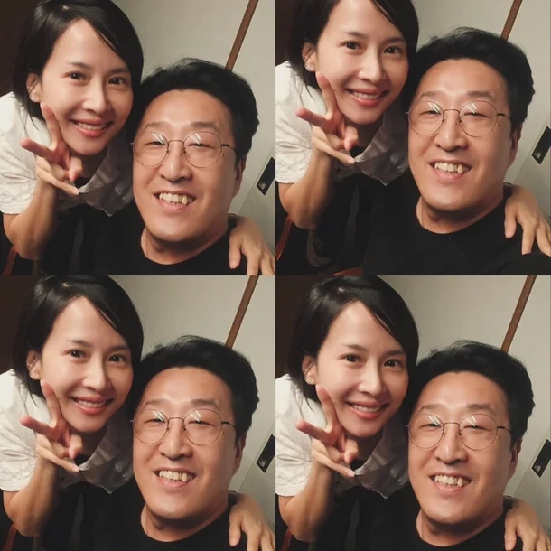 <b>현봉식</b> 조여정 투샷 화제...동안과 <b>노안</b>의 반전 케미