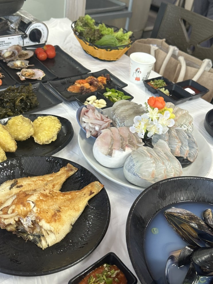  거제도 여름 회정식 맛집, 외포국자횟집 여름 회정식 후기