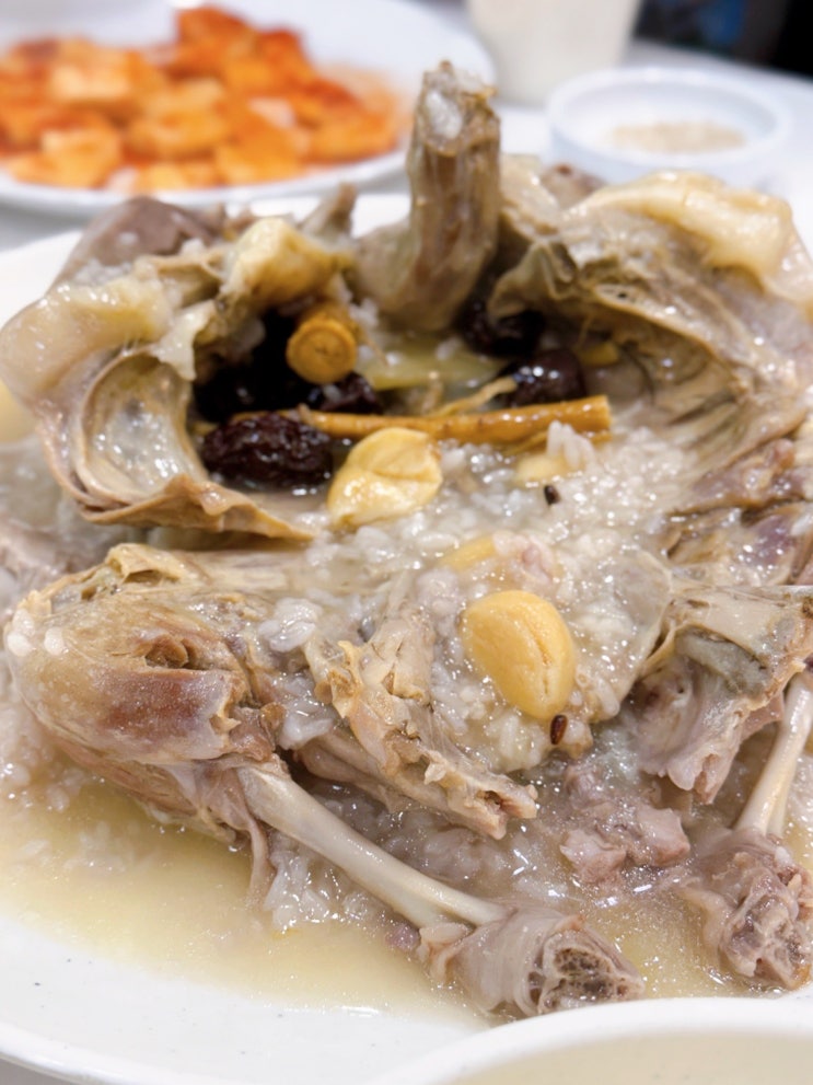  가족 외식은 여기 광명 밤일마을맛집 장수촌 오리백숙 몸보신