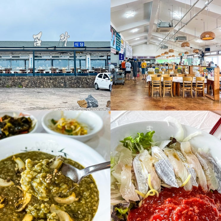  제주 전복죽 맛집 곰막식당 회국수 내돈내산 +또간집
