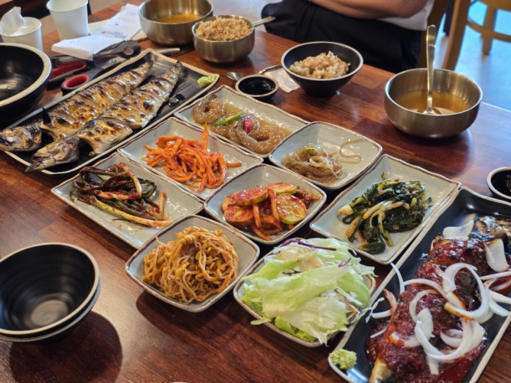  인천 서구 맛집 화덕으로간고등어 청라점 점심 한식 고등어구이