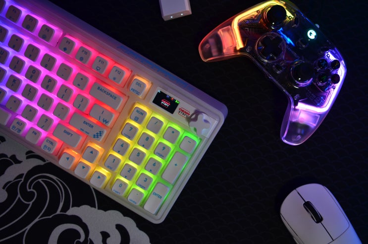  독일 기술과 스웨덴 감성이 만난 고성능 키보드 CHERRY PIXIU 98 RGB MX2A 무선 3모드 8K 게이밍 키보드 실제 사용기