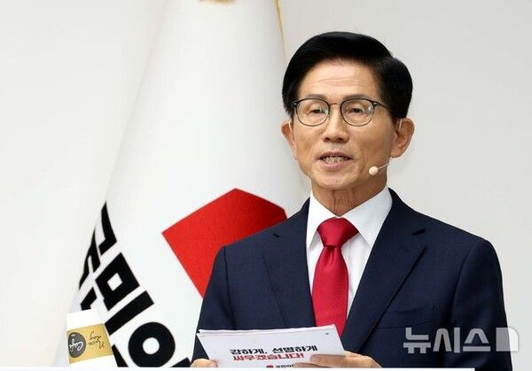  김문수 "당대표 되면 李대통령 재판재개 투쟁 전개할 것"
