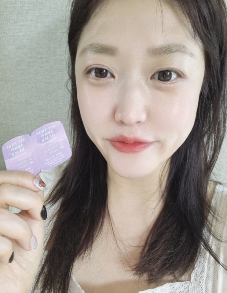  자연스러운 데일리렌즈 추천 | 위드렌즈 뉴트럴무드 블랙 후기