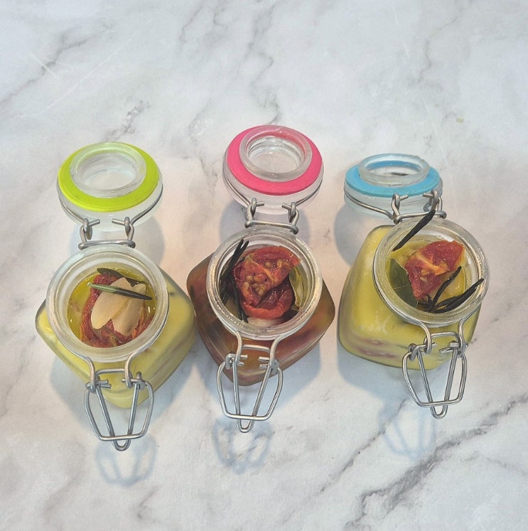  수제 선드라이 토마토 어떤 오일로 만들고 보관 방법은?