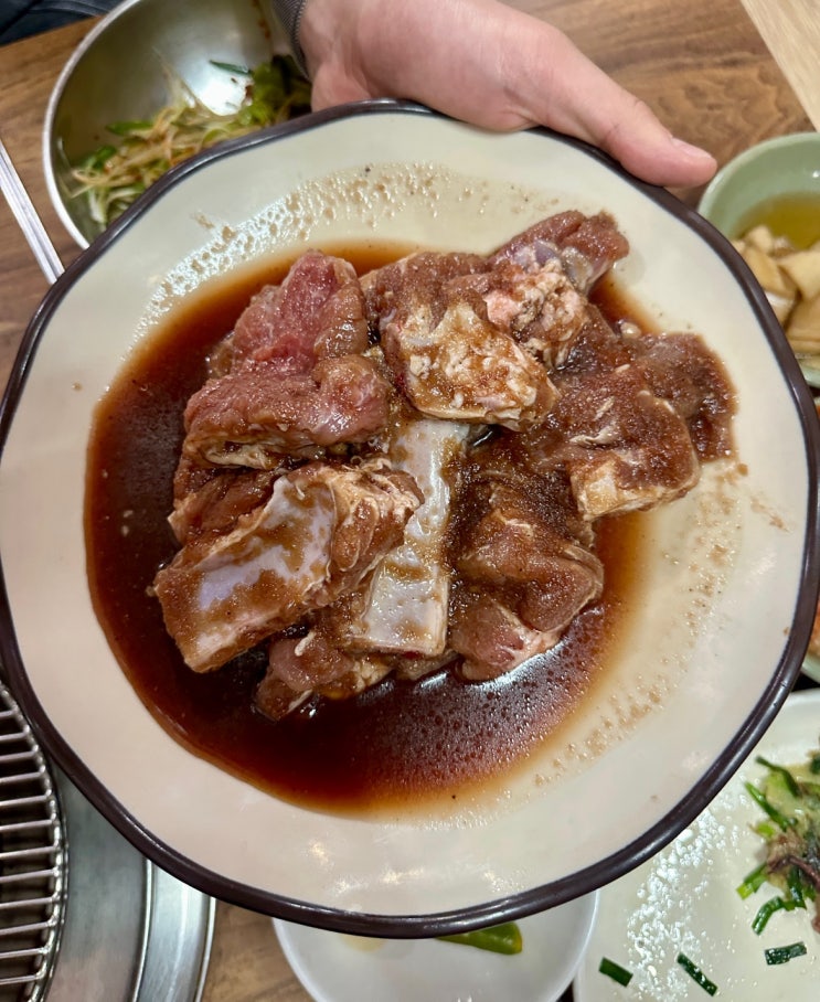  부산 전포 부드러운 육즙 서초갈비 웨이팅 맛집