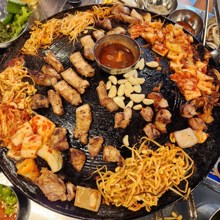 동두천 솥뚜껑 삼겹살 먹방 후기, 옥정에서 찾은 고기 맛집
