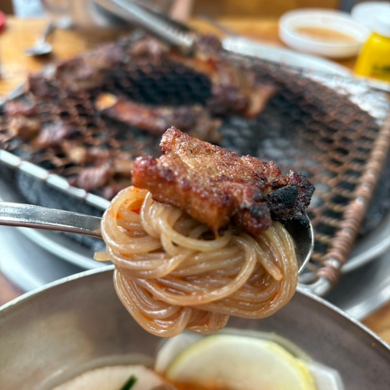 온양온천역맛집 황토화로구이 돼지갈비 메인 솔직후기