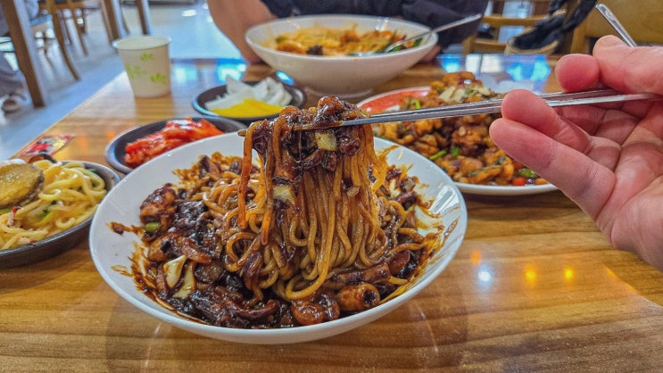  [원조 부자손짜장 실안점] 사천 중화요리와 오션뷰를 동시에 즐길 수 있는 맛집