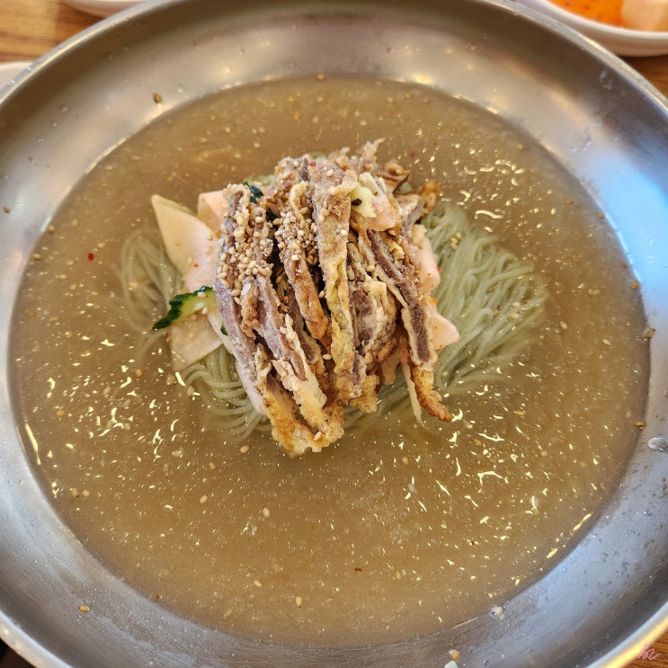  내돈내산 [칠곡 왜관] 교동면옥 - 육전이 올라간 냉면과 부드러운 갈비탕 존맛집