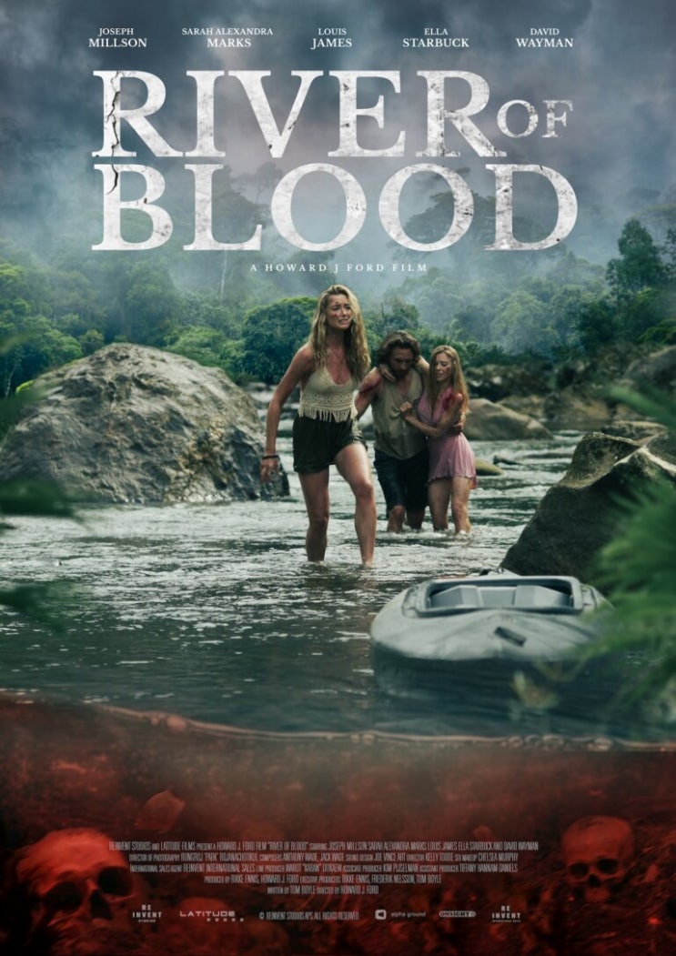 영화 데스리버 (리버 오브 블러드 River of Blood, 2024) 정글 속 식인종 (줄거리&예고편)