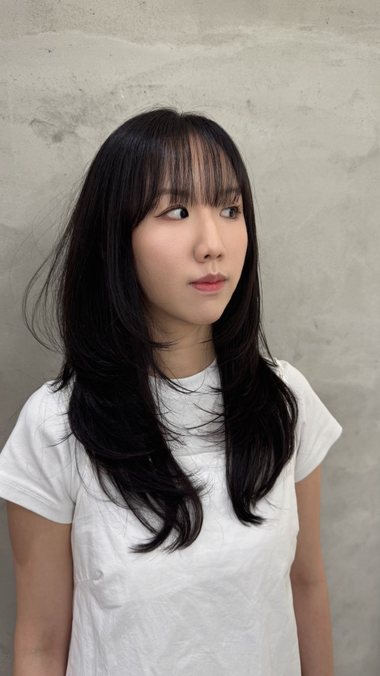  인천 레이어드컷 염색맛집 붉은기 없는 차분한 토프브라운 염색 잘하는 알팀헤어 용현