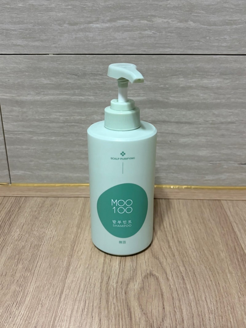 여름 샴푸 [무백 밤부민트샴푸] 두피 시원한 쿨링샴푸