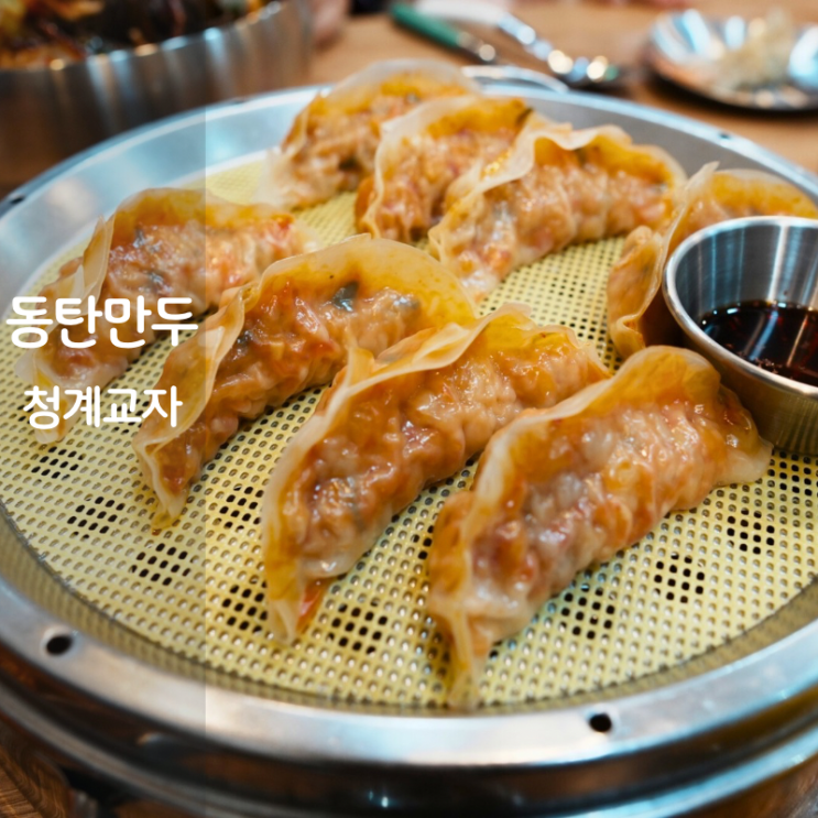  동탄2 맛집 청계교자 새우만두 김치만두 메밀막국수