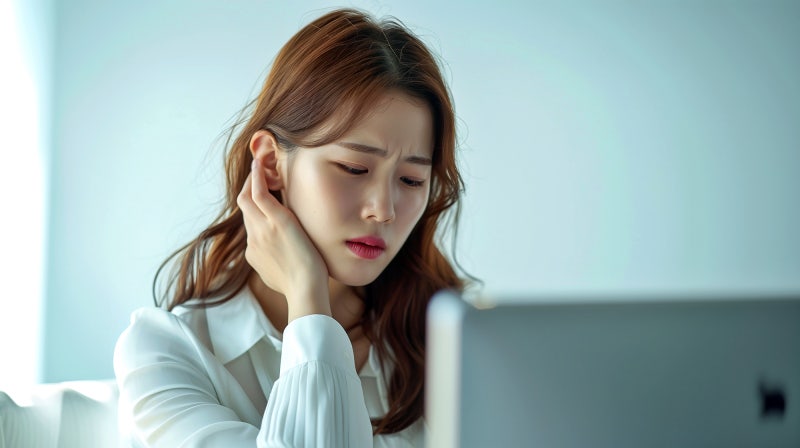 오른쪽 턱밑 통증 주기적으로 통증이 느껴진다면