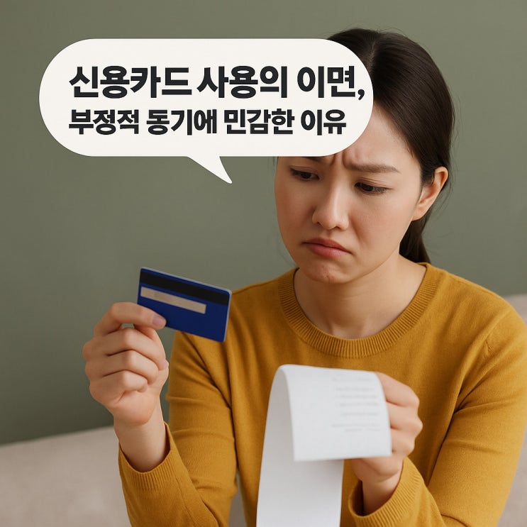  신용카드 사용의 이면, 부정적 동기에 민감한 이유