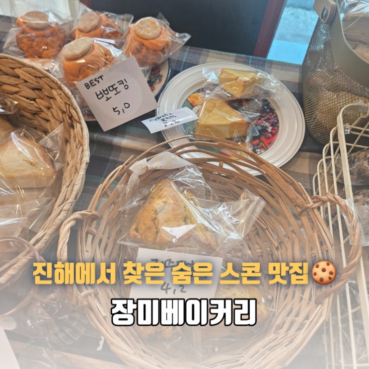  진해 장미베이커리｜저온숙성 노버터 스콘 맛집 후기