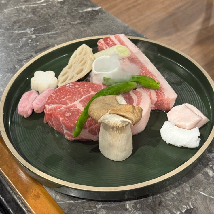  수원역 한식 맛집 마장동김씨 수원역점 삼겹살 목살 모둠 후기