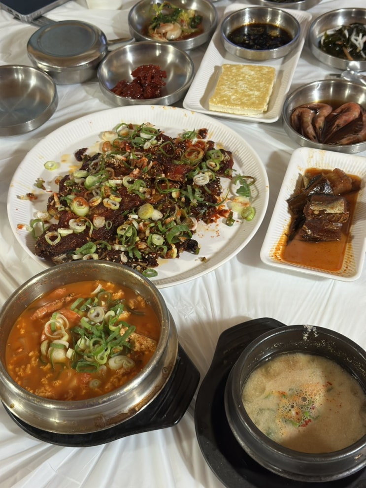 속초 아침식사 용대리 황태구이 맛집 대청마루