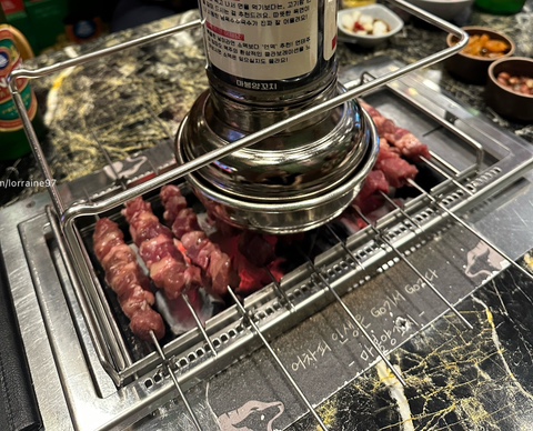  문정 양꼬치 맛집 : 마봉양꼬치 (feat. 블랙 꿔바로우, 가지튀김)