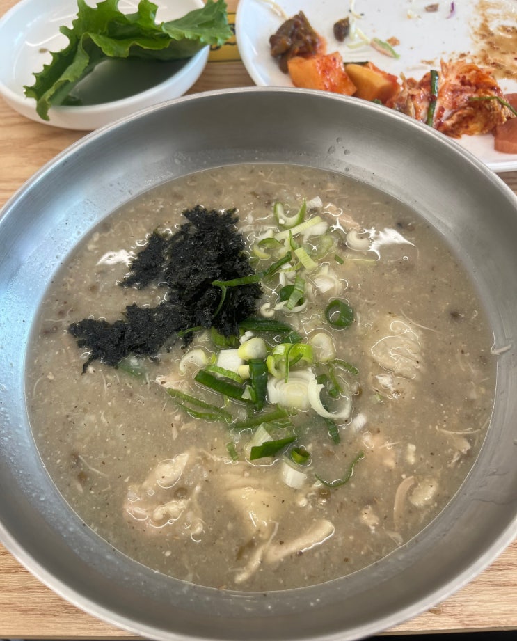  아침에 넣은 연료로 하루종일 버텨보자(줄여서 1일1식) 오늘은 꼬마돈까스, 영양닭죽이 승부처(가화한식뷔페)