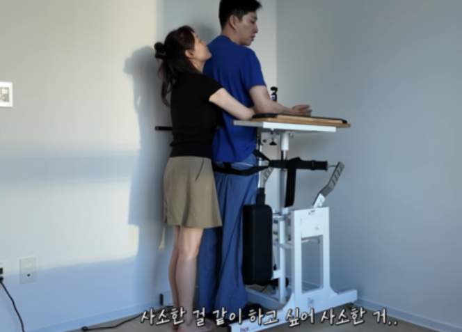  하반신 마비 박위, 두 발로 선 감격의 순간