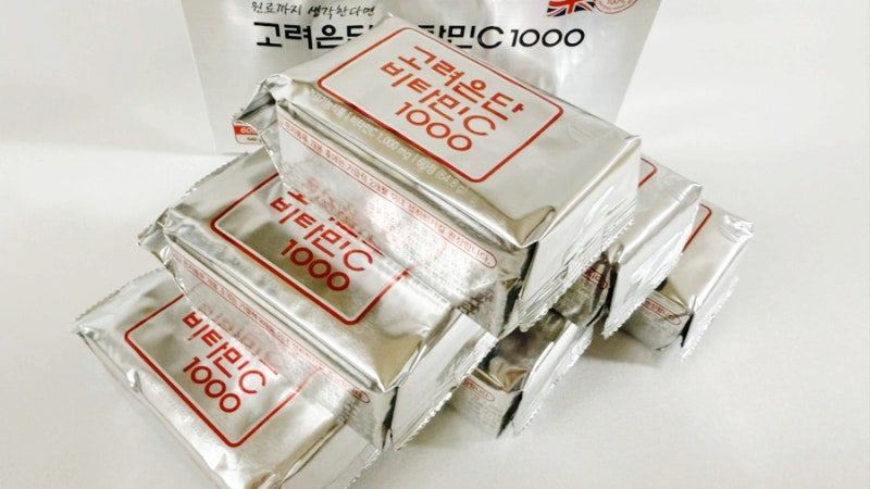 고려은단 비타민C 1000 솔직 후기
