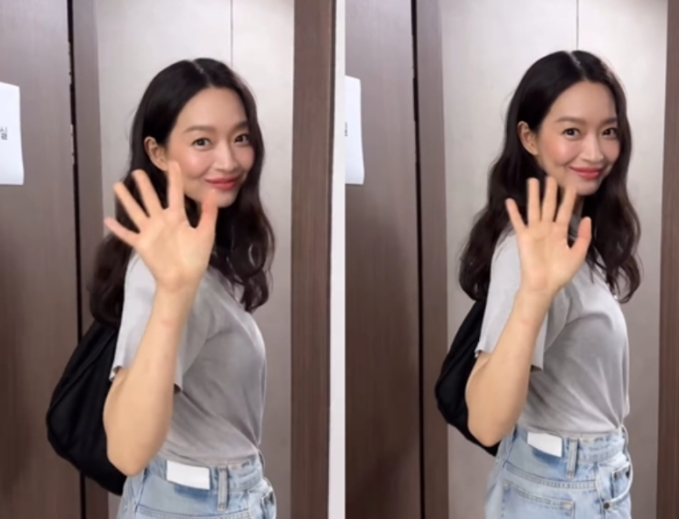  신민아, 퇴근길 영상으로 근황 공개!차기작 '재혼 황후' 기대감