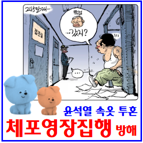  강제구인 방해 법기술 (ft. 속옷차림) : 형집행법100조, 검사지휘, 교도관강제력행사, 윤석열수사팀장, 체포영장집행, 최순실, 염병하네, 고성국, 초대형침대, 편백나무사우나실