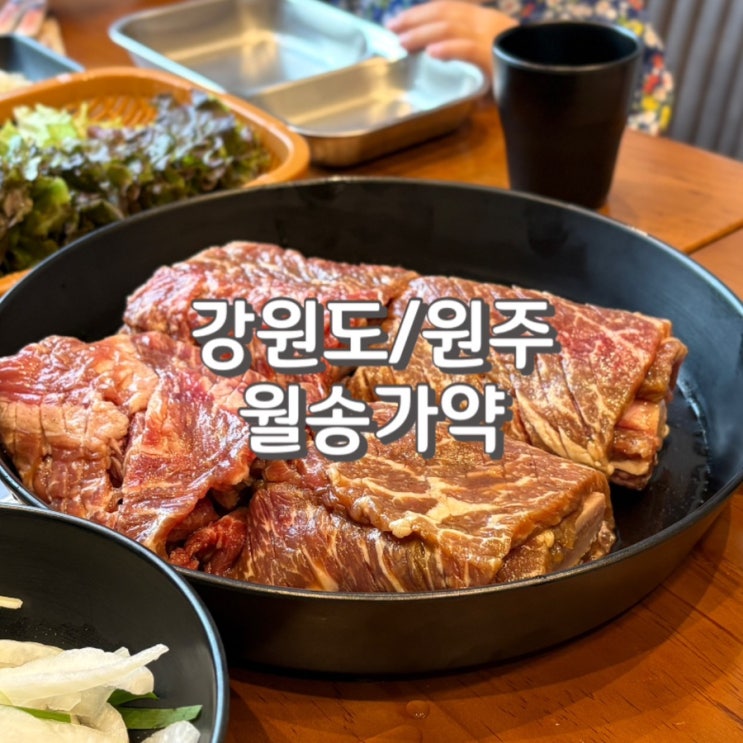  원주 오크밸리 맛집 월송가약 아기랑 내돈내산 후기 feat. 예약 픽업 주차 정보