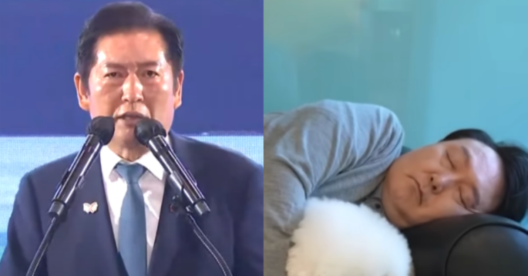 수의 벗고 누운 사람은 누구였나???…‘보쌈’ 운운하자... 
