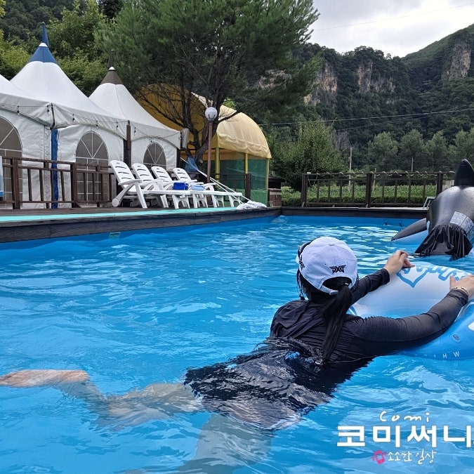 정선펜션/하이원펜션 여름휴가로 다녀온 정선애펜션&캠핑장에서 힐링타임!